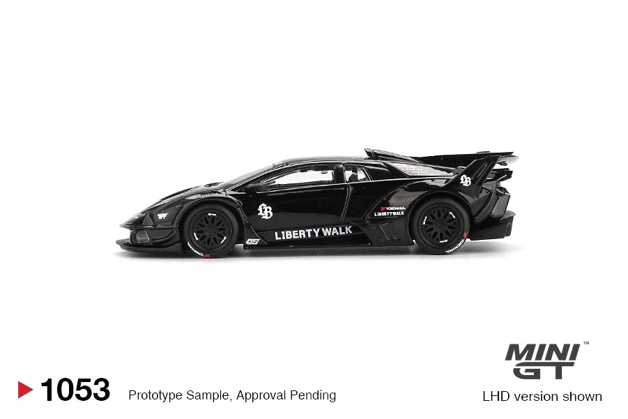 Lamborghini Murcielago GT EVO LB-Silhouette 2024 black 1:64 Mini GT