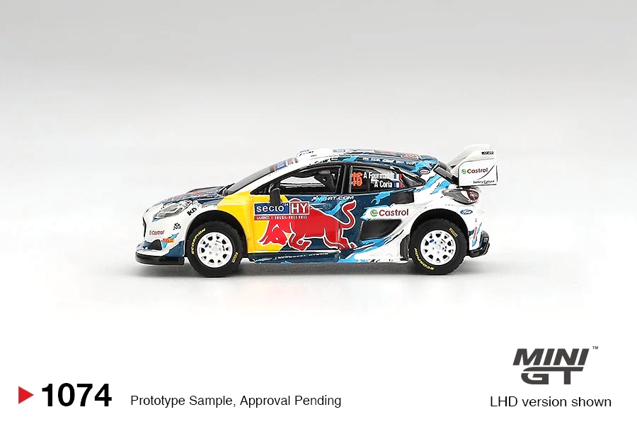 Ford Puma Rally 1 #16 M-Sport Ford WRT 3rd Rally Finland 2004 1:64 Mini GT