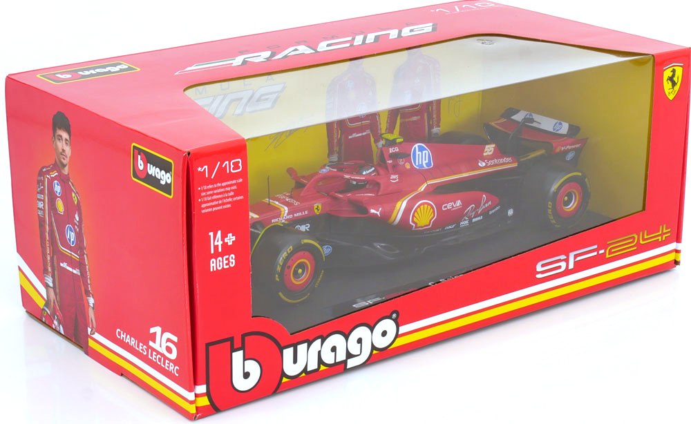 Ferrari SF-24 #55 C.Sainz F1 2024 1:18 Bburago