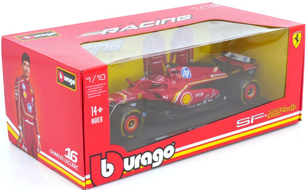 Ferrari SF-24 #16 Ch.Leclerc F1 2024 1:18 Bburago