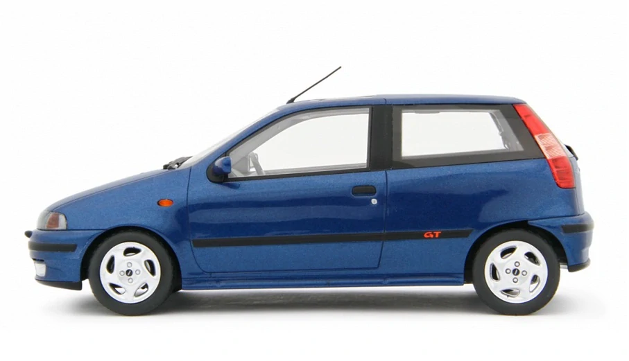 Fiat Punto GT 1400 1996 blue metallic 1:18 Laudoracing Model