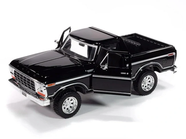 Ford Bronco 1978 black 1:24 Johnny Lightning