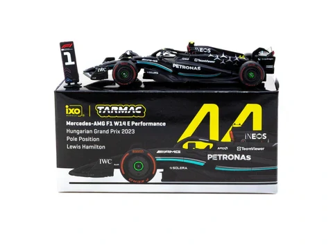 Mercedes-AMG F1 W14 E Performance Pole Position L.Hamilton Hungarian Grand Prix 2023 1:64 Tarmac