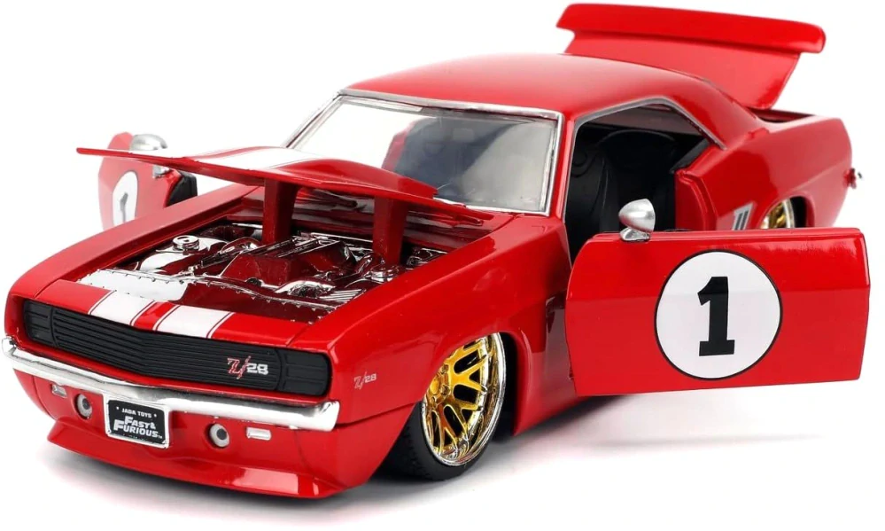 Chevrolet Camaro #1 1969 Fast & Furious 4 2009 red 1:24 Jada Toys