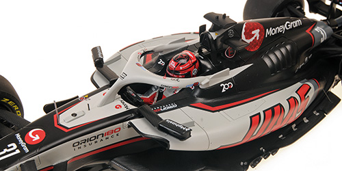 Moneygram HAAS F1 Team VF-25 #31 E.Ocon Canada GP 2025 1:18 Minichamps