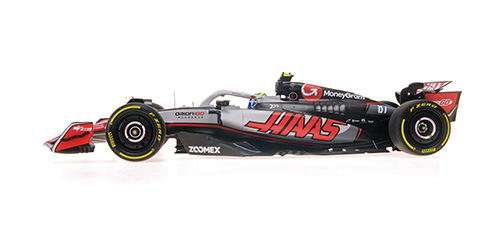 Moneygram HAAS F1 Team VF-25 #87 O.Bearman Canada GP 2025 1:18 Minichamps