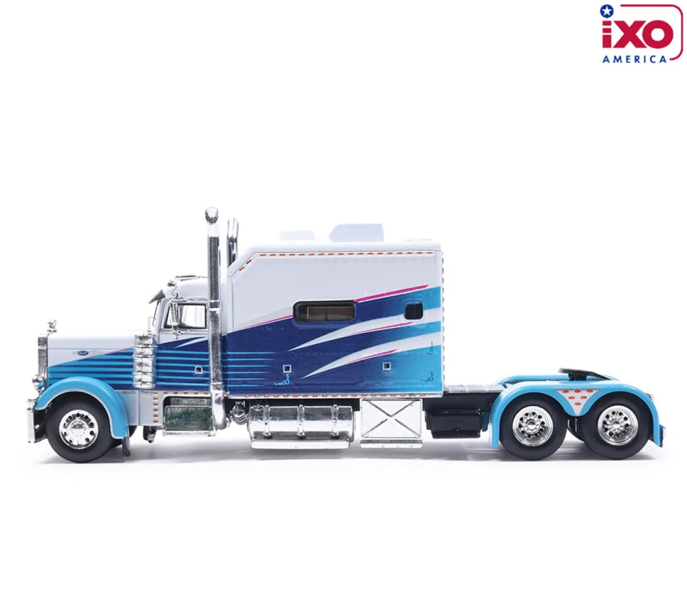 Peterbilt 379 blue/white 1:64 Ixo America