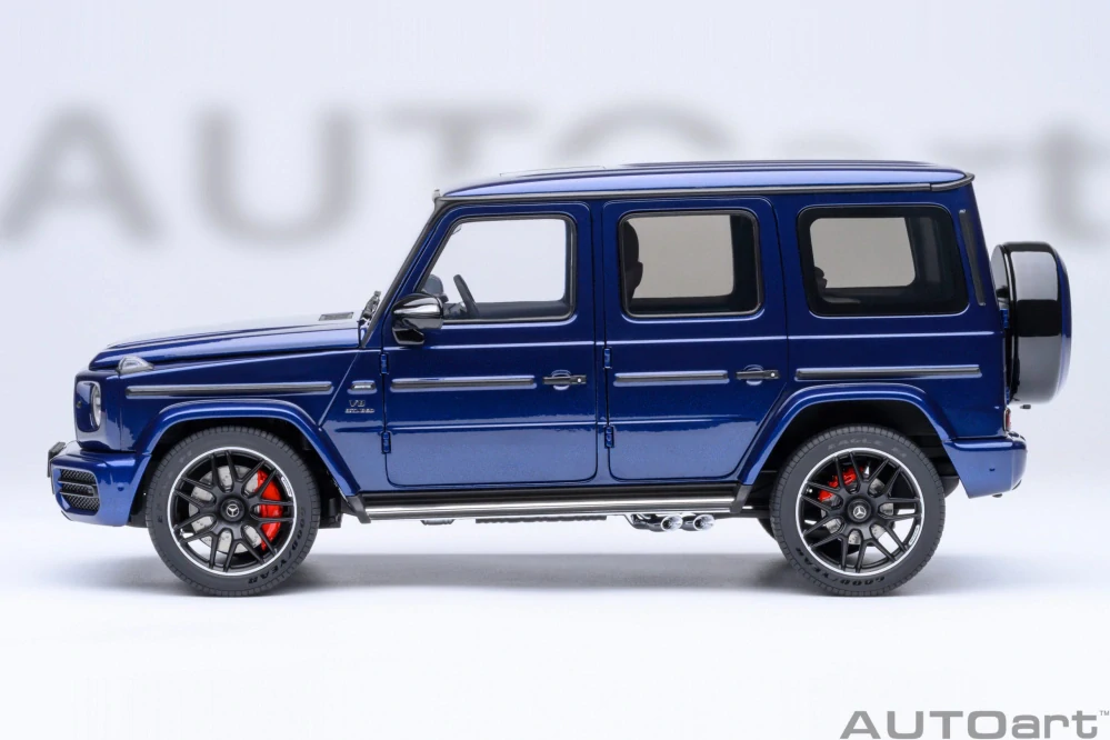 Mercedes-AMG G63 2019 brilliant blue metallic 1:18 AUTOart