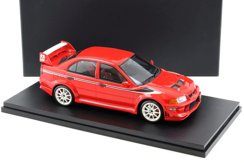 Mitsubishi Evo 6.5 Evolution Tommi Makinen Edition red 1:18 Pop Race Limited