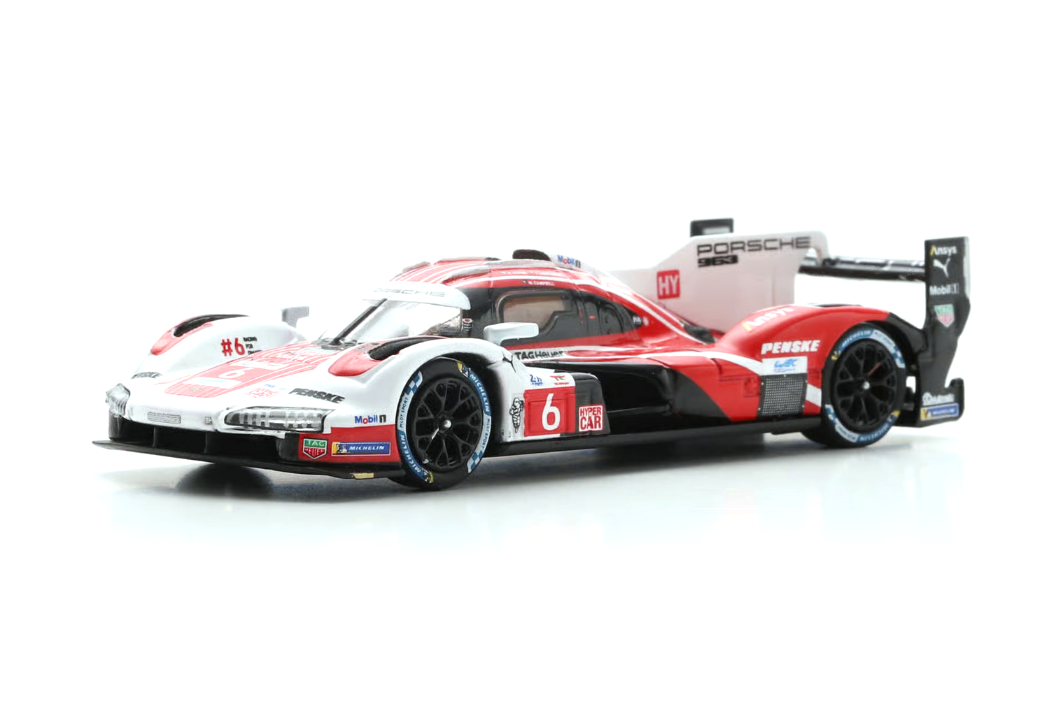 Porsche 963 PORSCHE PENSKE MOTORSPORT #6 Estre/Vanthoor/Campbell 2nd 24H Le Mans 2025 1:64 Spark