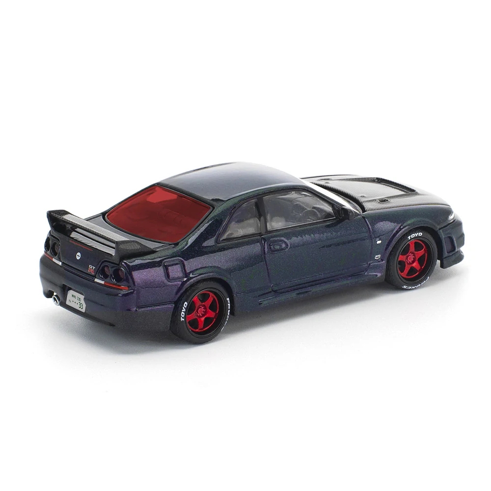 Nissan Skyline GT-R R33 ghost chameleon 1:64 Pop Race Limited