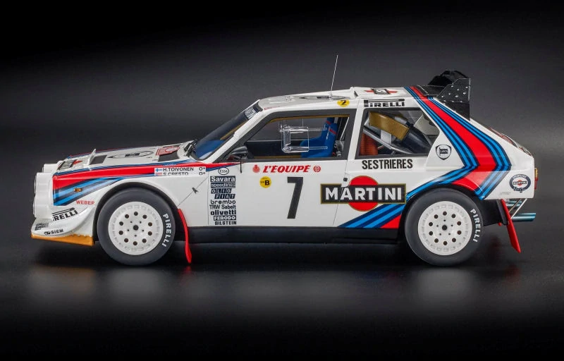 Lancia Delta S4 Team Martini Racing #7 Toivonen/Cresto Winner Rally Monte Carlo 1986 1:18 Top Marques Collectibles