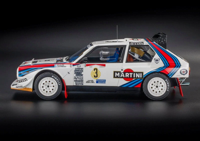 Lancia Delta S4 Team Martini Racing #3 Allen/Kivimaki 2nd Rally Argentina 1986 1:18 Top Marques Collectibles