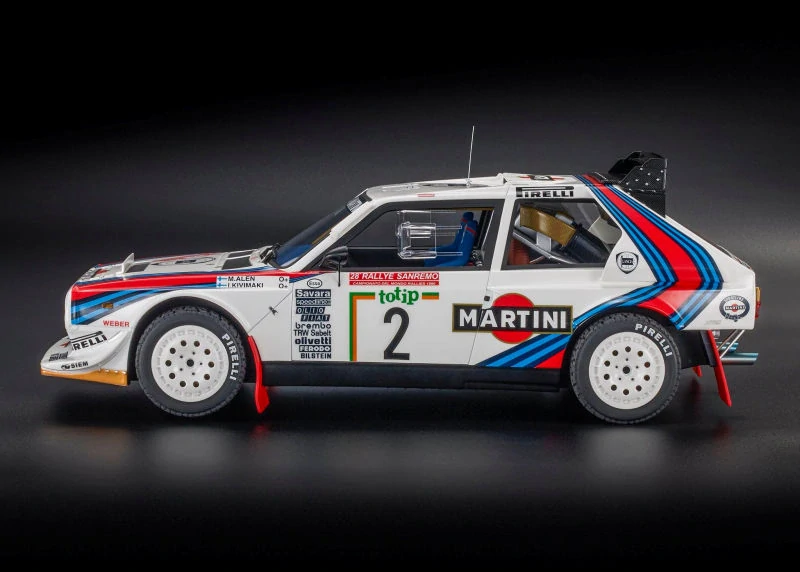 Lancia Delta S4 Team Martini Racing #2 Alen/Kivimaki Winner Sanremo 1986 1:18 Top Marques Collectibles