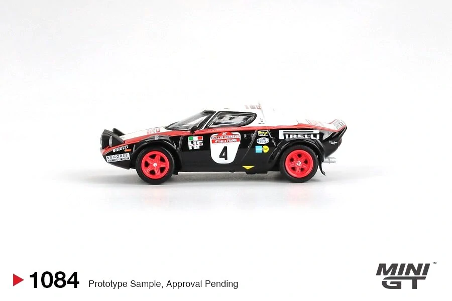 Lancia Stratos HF #4 M.Alén/I.Kivimäki Winner Rally Sanremo 1978 1:64 Mini GT