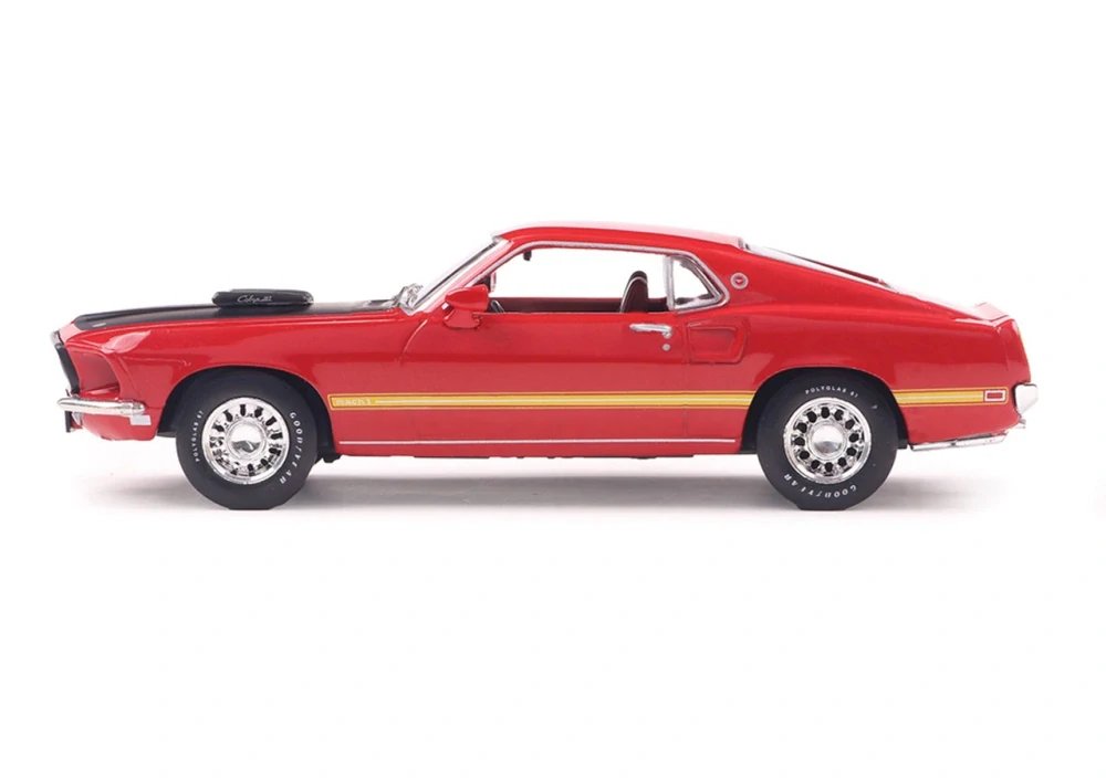 Ford Mustang Mach 1 1969 calypso coral 1:43 Ixo America