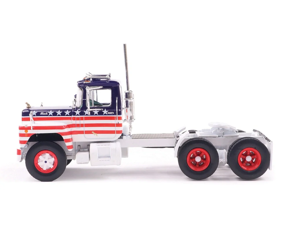 Mack R Series 1966 white/red/blue 1:43 Ixo America