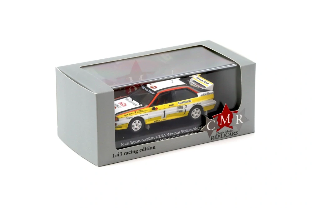 Audi Sport Quattro A2 #1 Rohrl/Geistdorfer Winner Rally Monte Carlo 1984 1:43 CMR