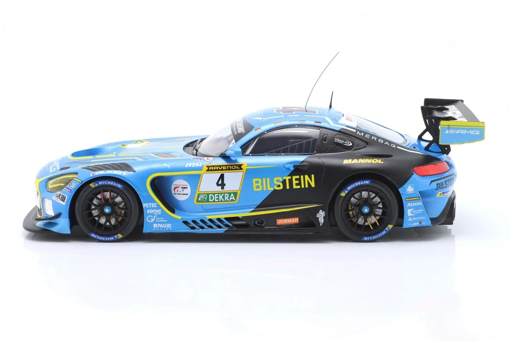 Mercedes-Benz AMG GT3 Evo #4 Götz/Juncadella/Stolz 4th 24H Nürburgring 2024 1:18 Ixo Models