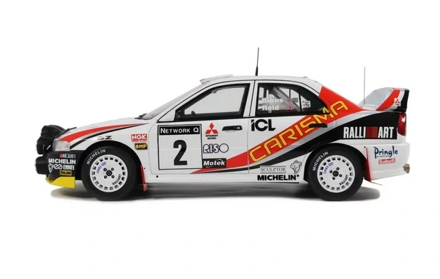 Mitsubishi Carisma GT Gr.A #2 Burns/Reid RAC Rally 1997 1:18 OttOmobile