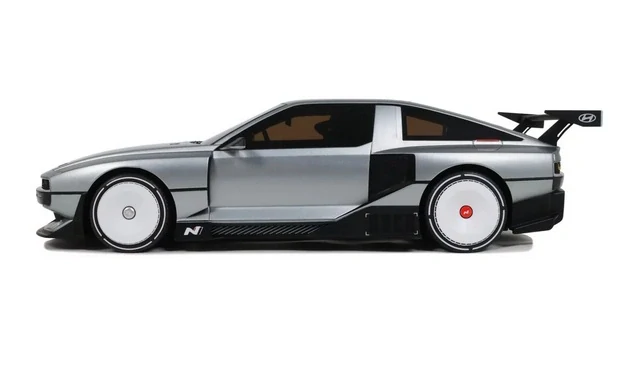Hyundai N Vision 74 2022 Matte Aluminium 1:18 OttOmobile