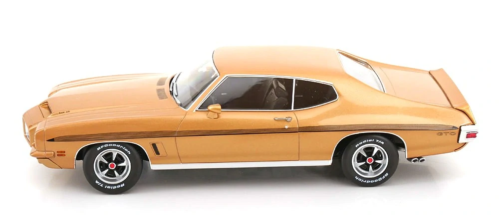 Pontiac Le Mans GTO 1972 light brown metallic 1:18 KK Scale