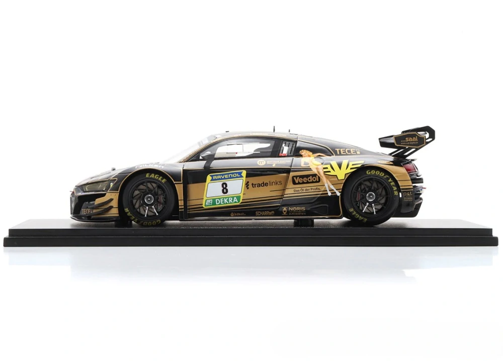 Audi R8 LMS GT3 EVO II JUTA Racing #8 Veremenko/SELV/Erhart/Kaffer 24H Nürburgring 2025 1:18 Spark