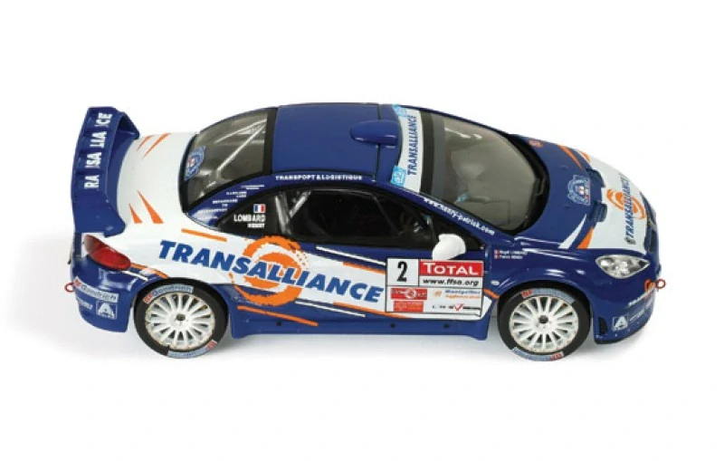 Peugeot 307 WRC #2 Henry/Lombard Winner Rally Cevennes France 2007 1:43 Ixo Models