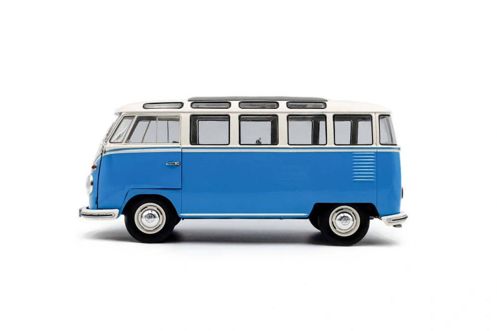 Volkswagen T1 Samba blue/white 1:18 Solido