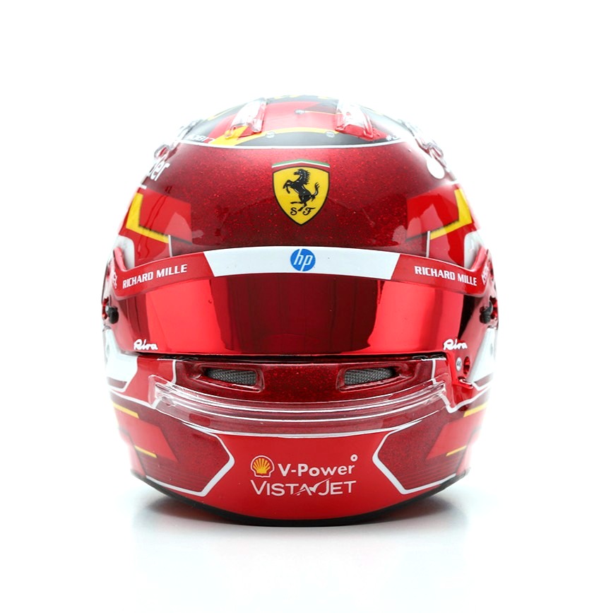 Helmet - Charles Leclerc - Abu Dhabi GP 2024 1:5 Look Smart Models