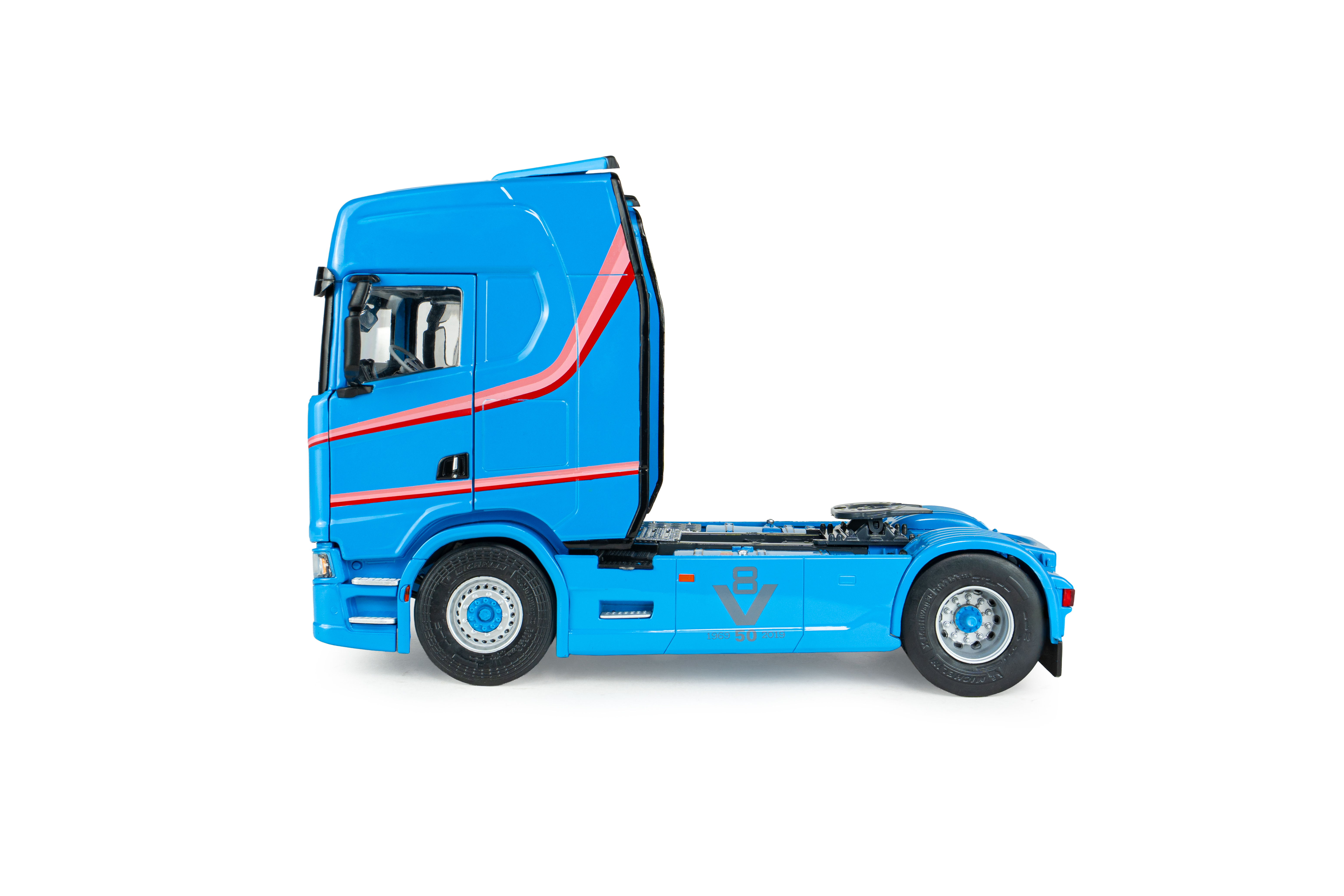Scania 580S Highline 113 Tribute 2023 blue 1:24 Solido