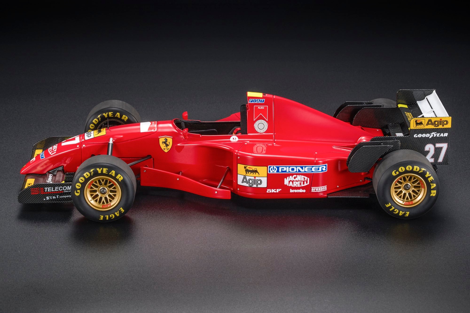 Ferrari F1 412T2 #27 Jean Alesi Winner Canada Montreal GP 1995 1:12 GP Replicas