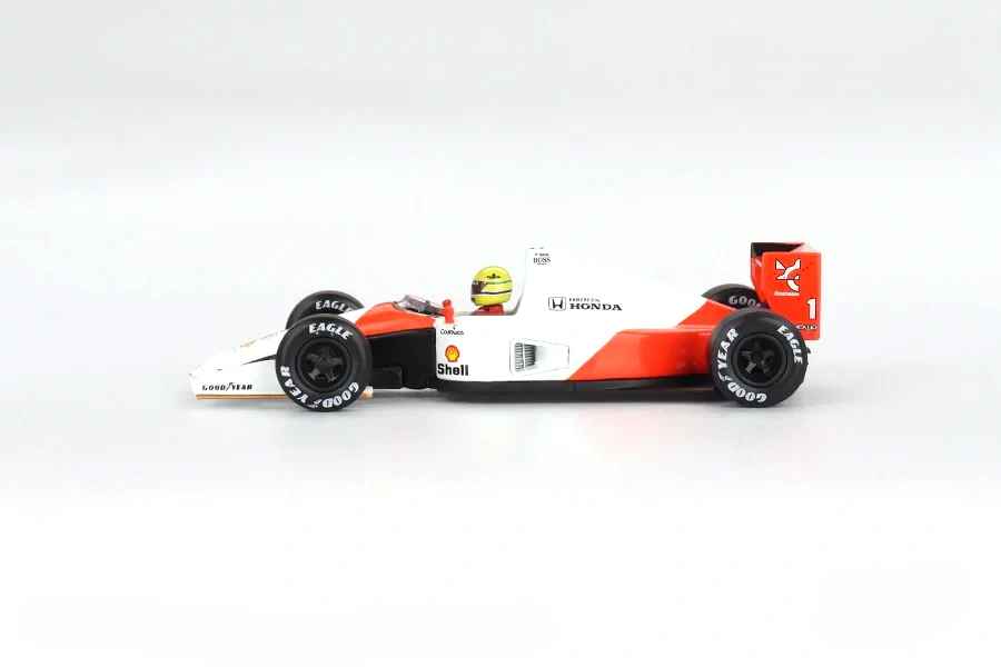 McLaren MP4/6 #1 Ayrton Senna 2nd Place Japanese Grand Prix 1991 1:64 Mini GT