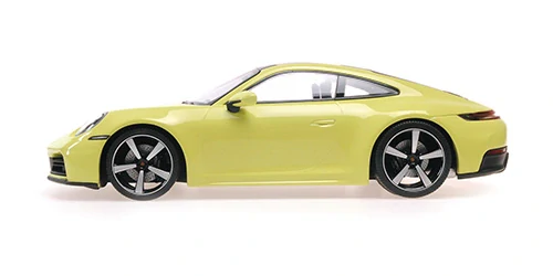 Porsche 911 (992.2) Carrera Coupe 2024 yellow metallic 1:18 Minichamps