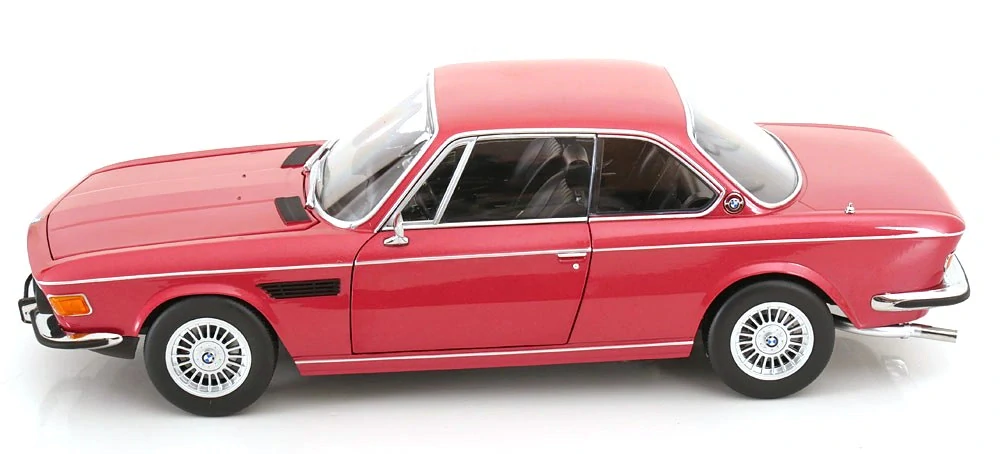 BMW 3.0 CSi E9 Coupe 1971 - Alpina Rims - red metallic 1:12 KK Scale