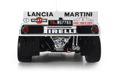 Lancia 037 #5 Alen/Kiwimaki Winner Tour de Corse 1984 with Light and Sound 1:8 Ixo Models 