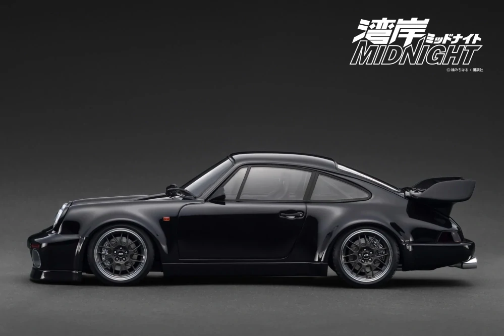 Porsche Blackbird (964) *Wangan Midnight* black 1:18 Ignition Model