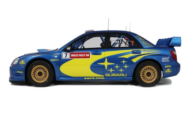 Subaru Impreza S9 WRC #7 Wales Rally 2003 1:12 OttOmobile
