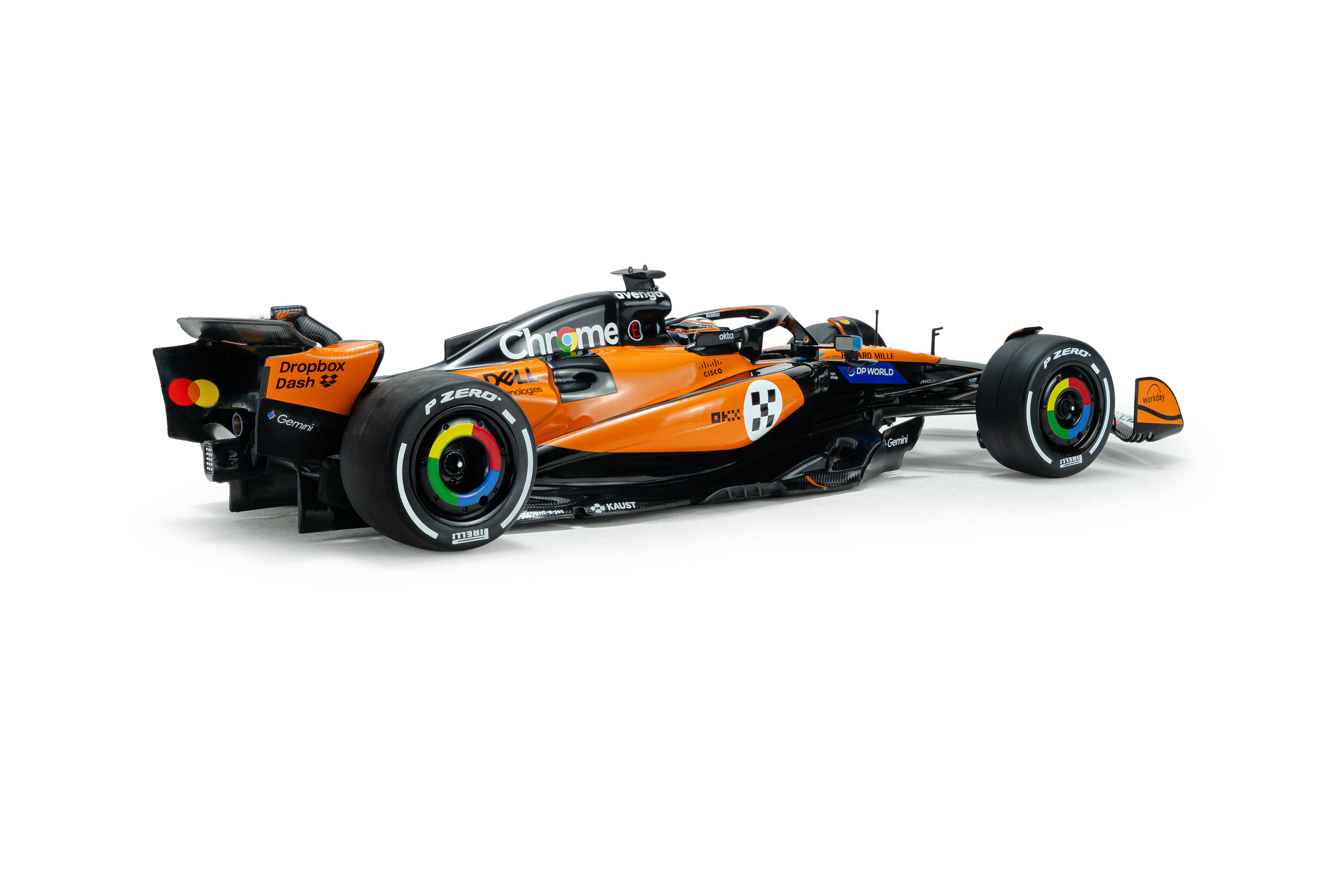 McLaren MCL39 #81 O.Piastri Monaco GP 2025 1:18 Solido