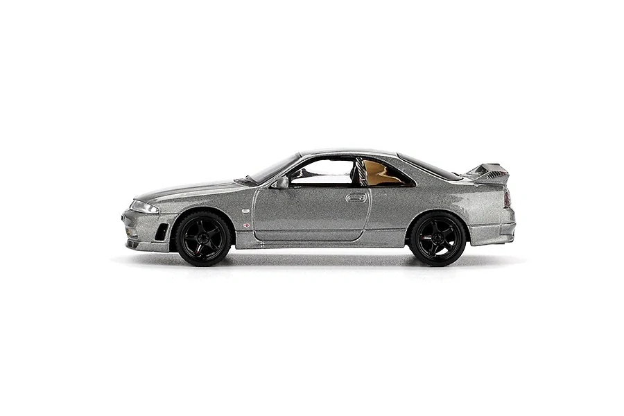 Nissan GTR (R33) 1993 Nismo BCNR33 CRS dark metal grey 1:64 Mini GT