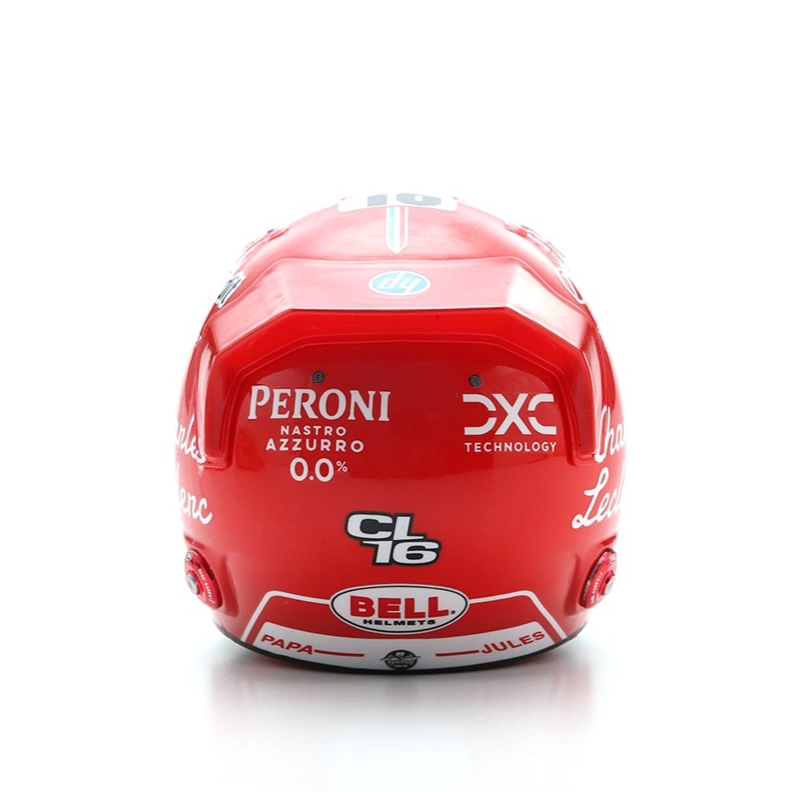 Helmet - Charles Leclerc - Team Ferrari HP Monza GP 2025 1:5 Look Smart Models