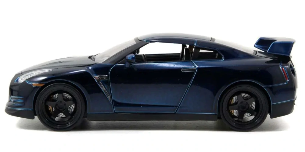 Nissan Skyline GT-R (R35) Brian's *Fast & Furious* 7 2009 blue 1:24 Jada Toys