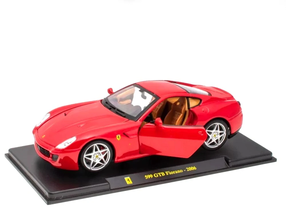 Ferrari 599 GTB Fiorano 2006 red 1:24 Altaya (Bburago)