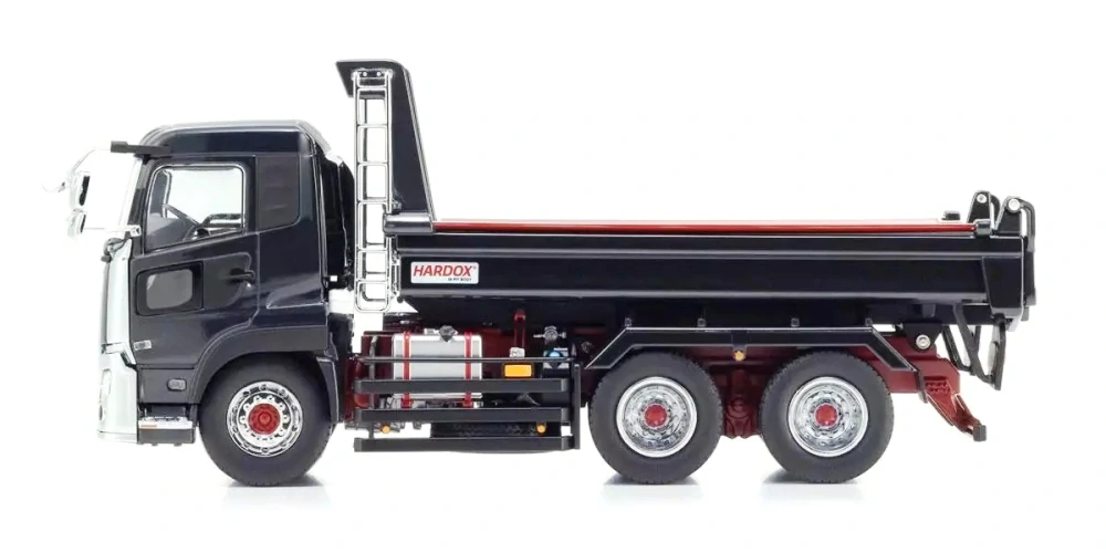 UD-Trucks Quon Kyokuto Dump Truck 2017 black 1:43 Kyosho