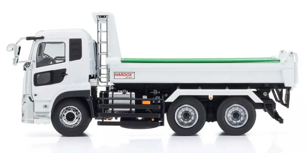 UD-Trucks Quon Kyokuto Dump Truck 2017 white 1:43 Kyosho