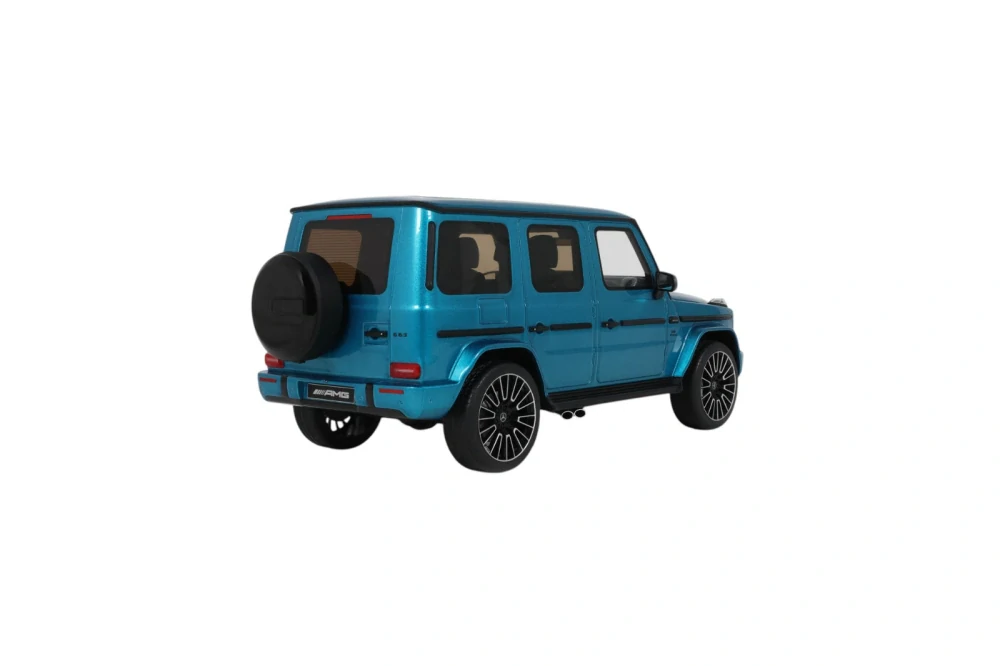 Mercedes-Benz G 63 AMG 2024 Hyper blue magno 1:18 GT Spirit