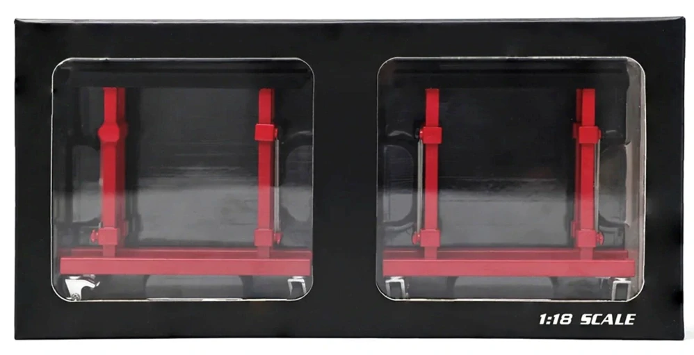 Hood Holder red 1:18 LCD Model