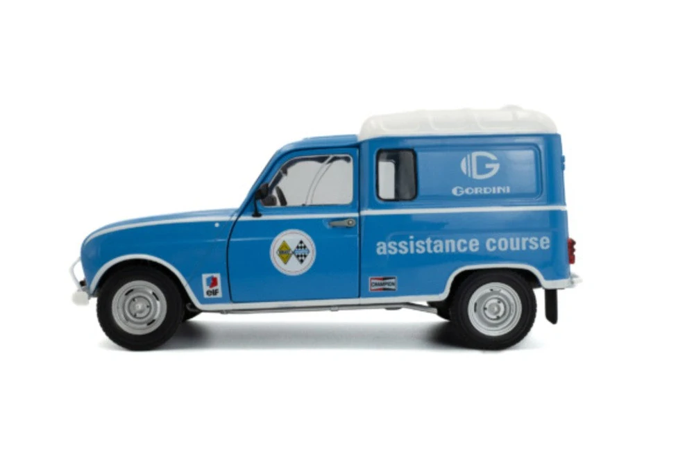 Renault 4LF4 Gordini Service 1976 blue 1:18 Solido