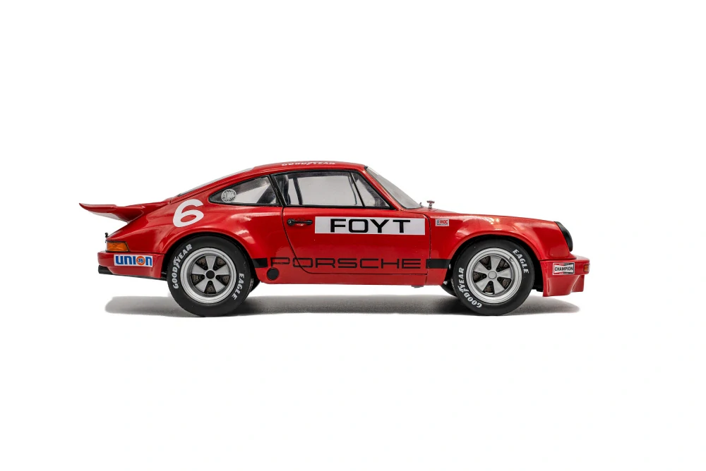 Porsche 911 #6 Foyt IROC Daytona 1974 1:18 Solido