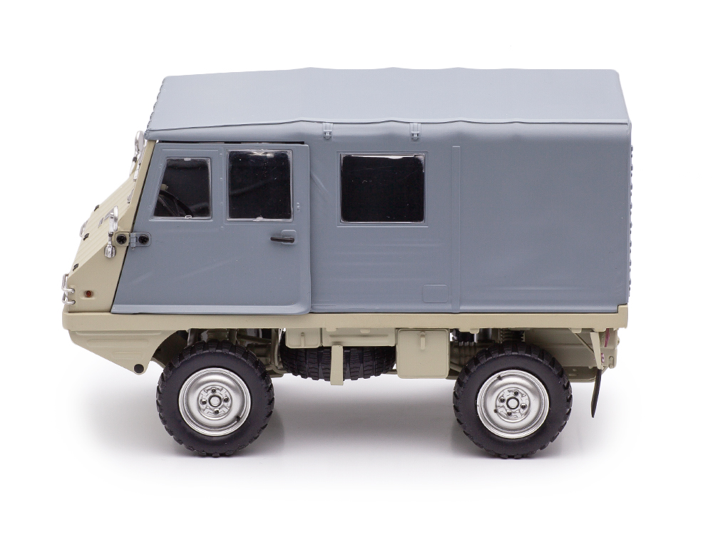 Steyr Halfinger Large Roof grey 1:18 Schuco
